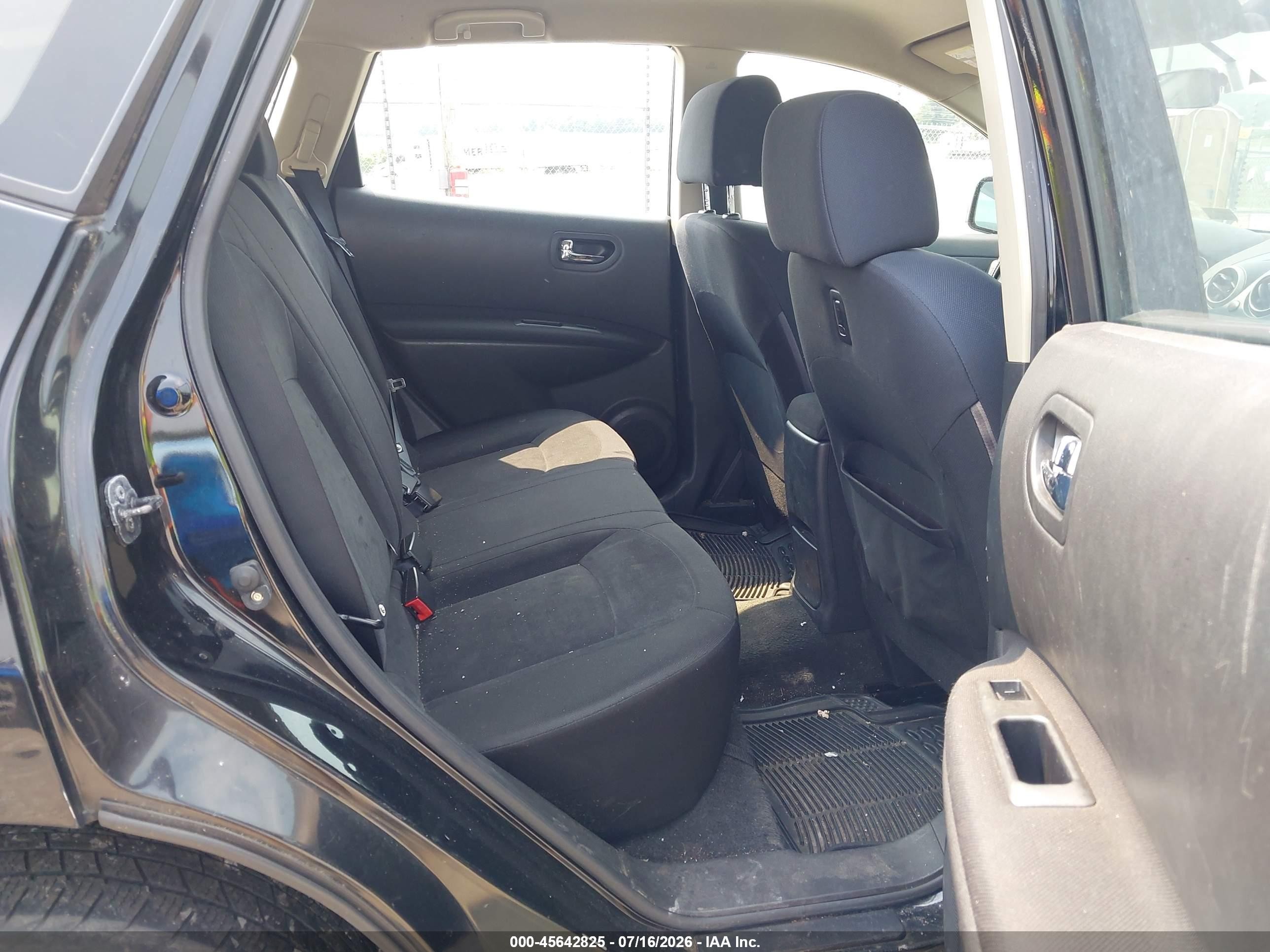2010 Nissan Rogue S Black vin: JN8AS5MV5AW138525