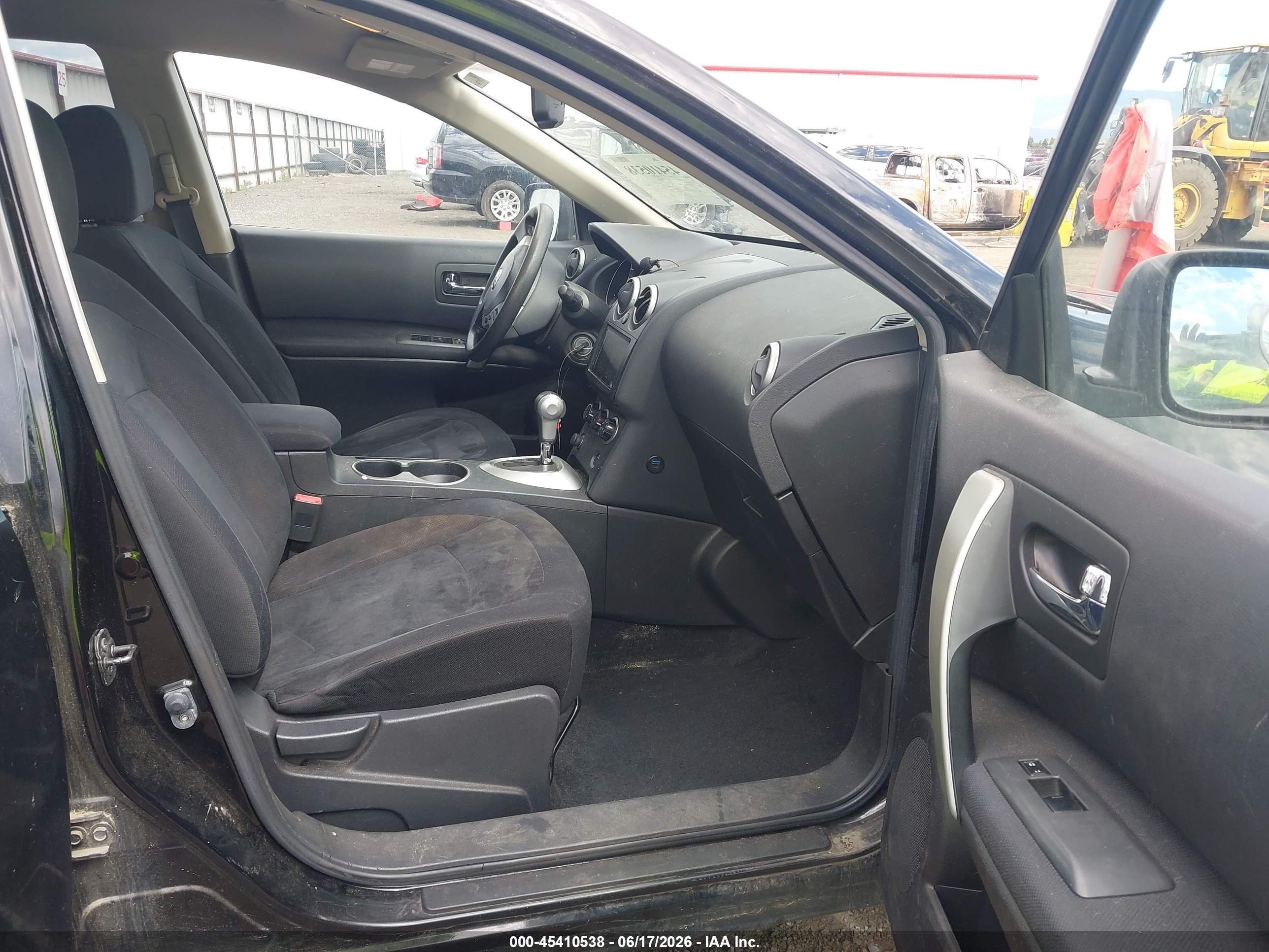2010 Nissan Rogue S Black vin: JN8AS5MV5AW141540