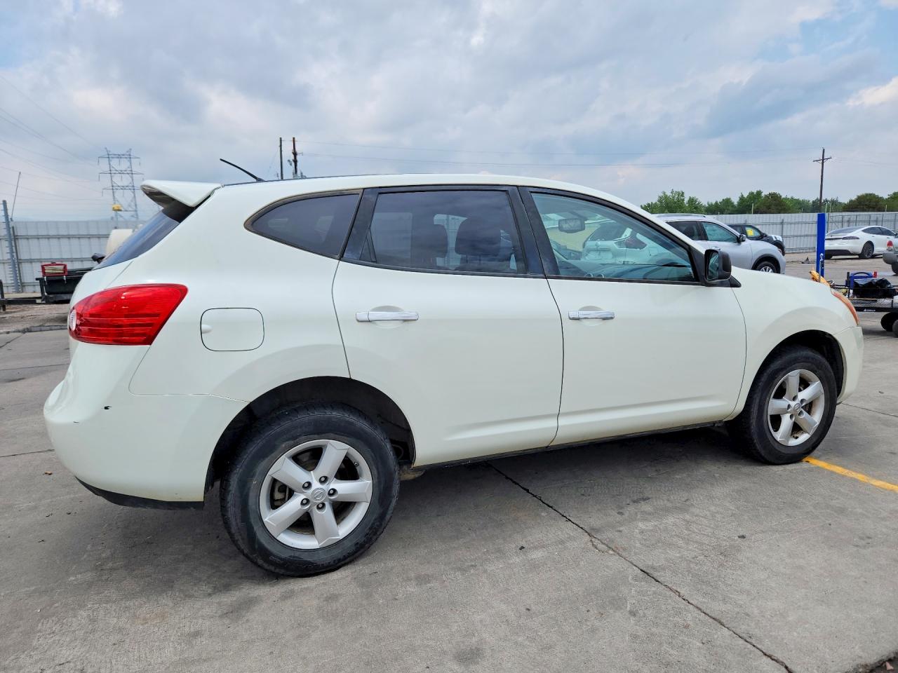 2010 Nissan Rogue S/sl/krom White vin: JN8AS5MV5AW144891