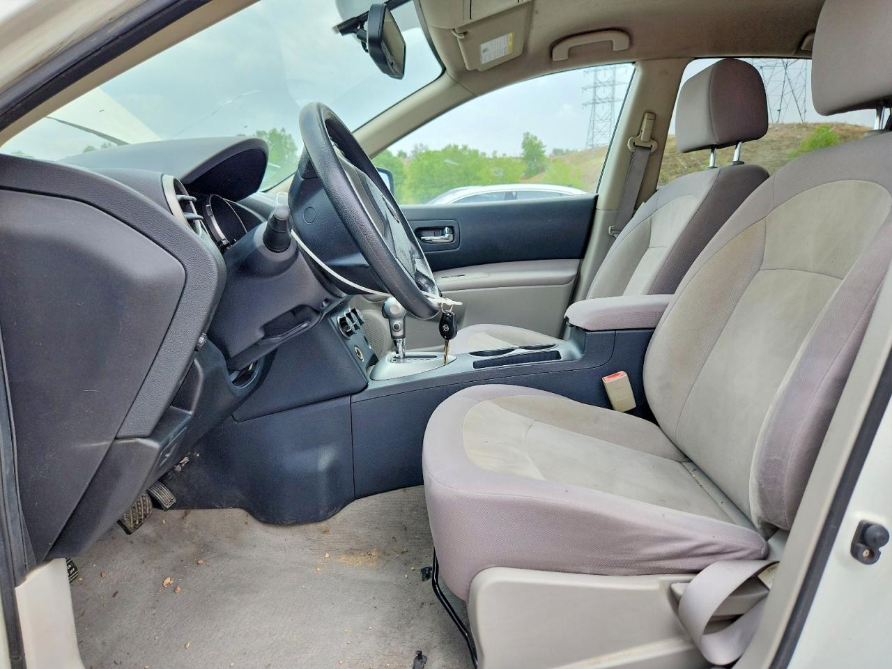2010 Nissan Rogue S/sl/krom White vin: JN8AS5MV5AW144891
