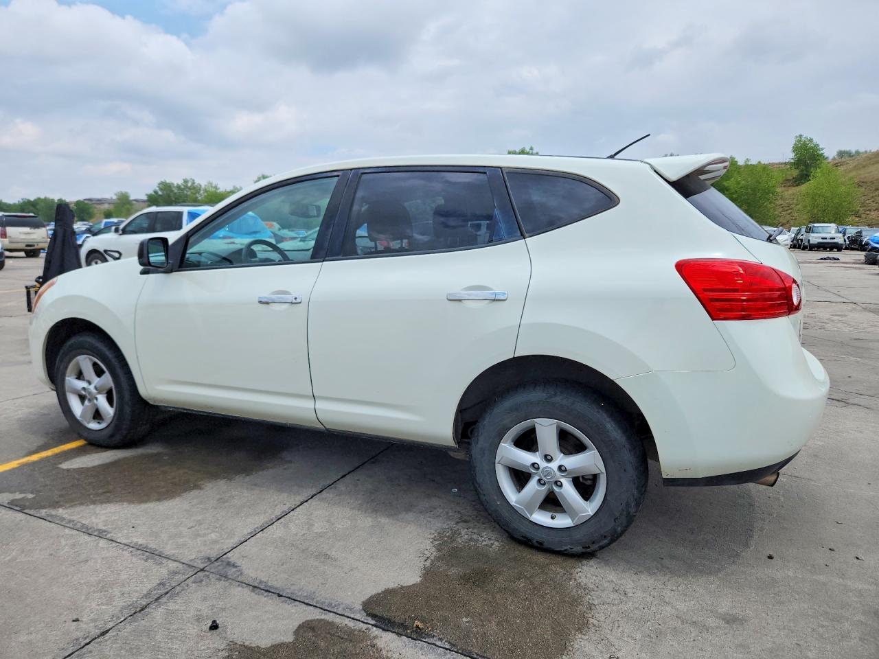 2010 Nissan Rogue S/sl/krom White vin: JN8AS5MV5AW144891