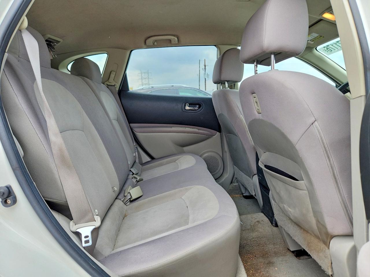 2010 Nissan Rogue S/sl/krom White vin: JN8AS5MV5AW144891