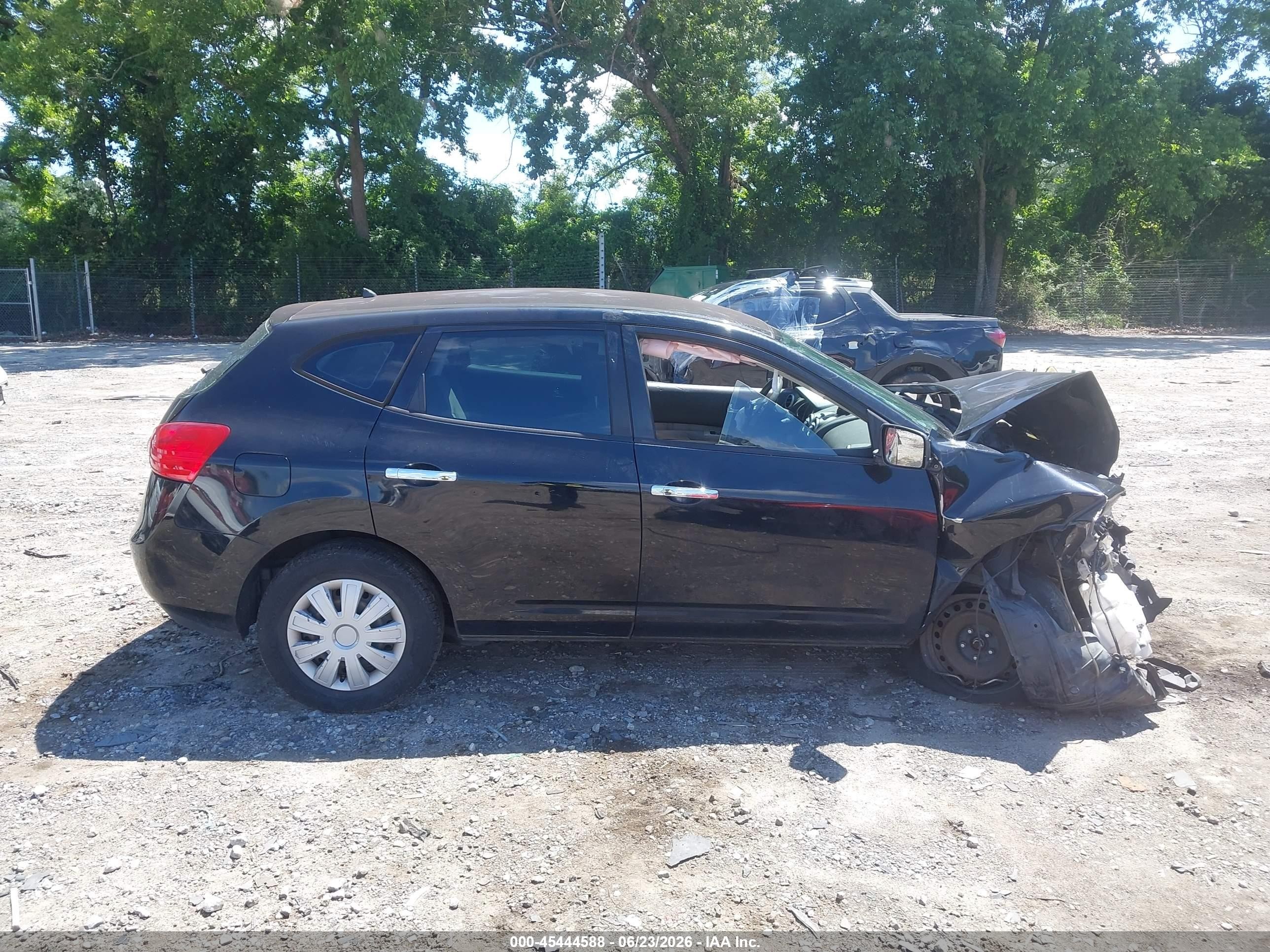 2010 Nissan Rogue S Black vin: JN8AS5MV5AW149735