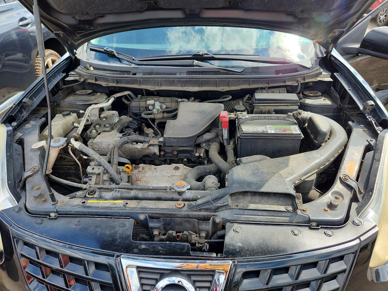 2010 Nissan Rogue S Black vin: JN8AS5MV5AW600923