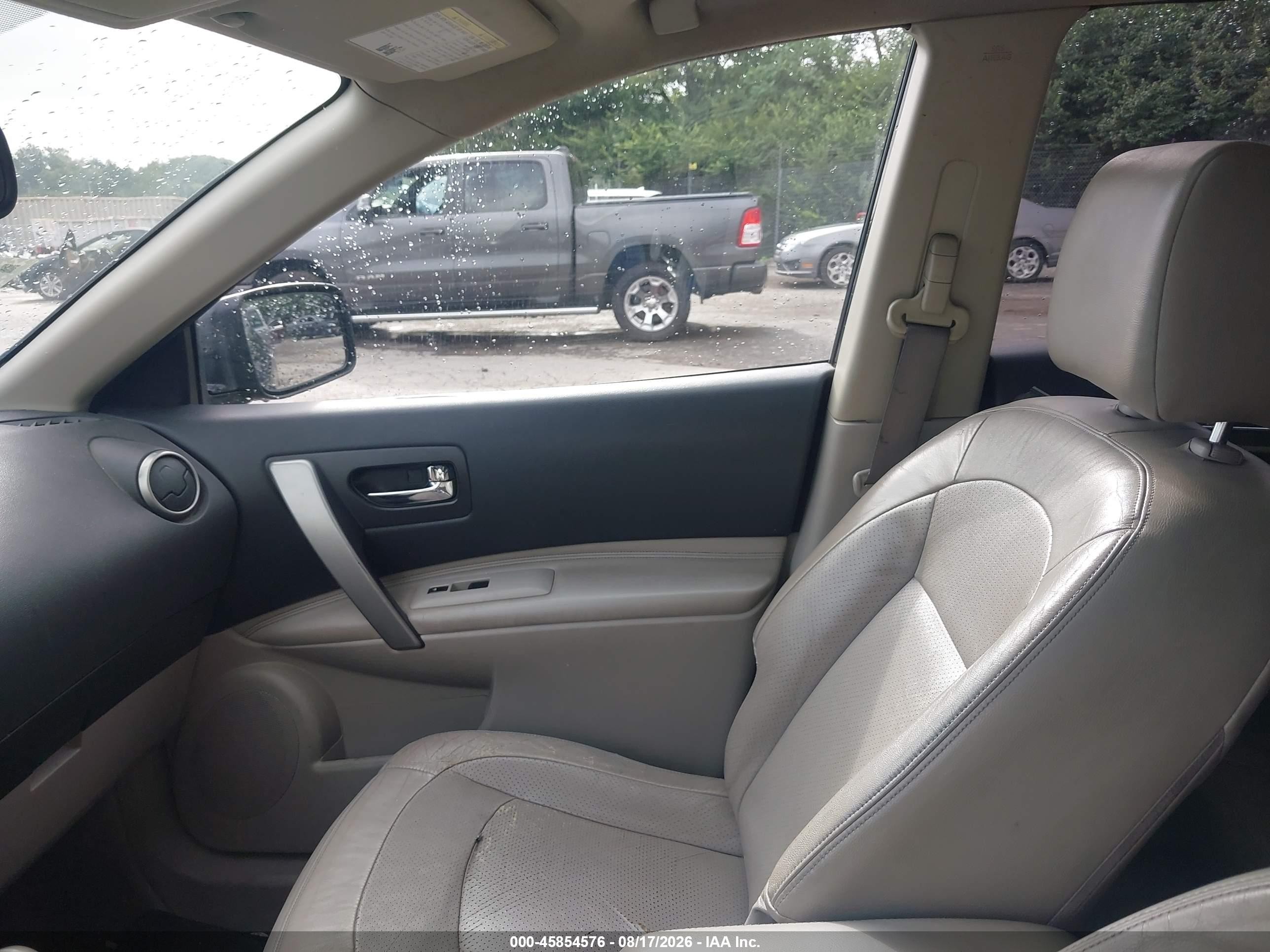 2010 Nissan Rogue Sl Black vin: JN8AS5MV5AW602249