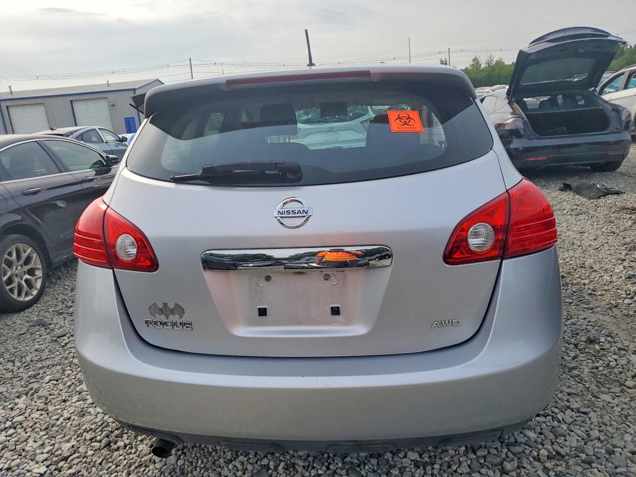 2011 Nissan Rogue S Серый vin: JN8AS5MV5BW252204