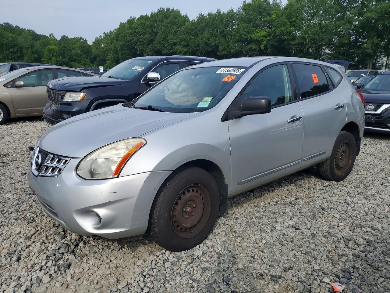 2011 Nissan Rogue S Серый vin: JN8AS5MV5BW252204