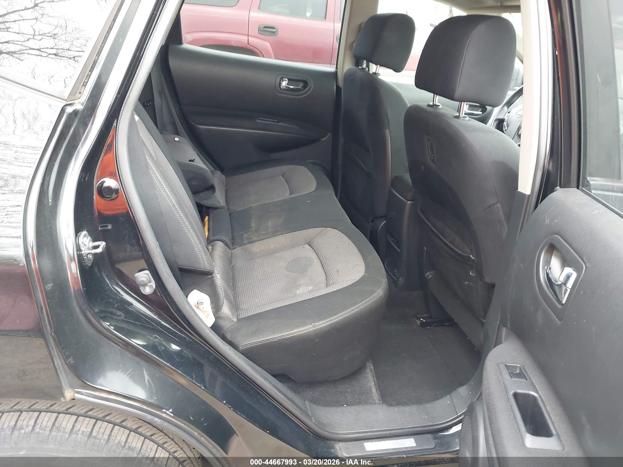 2011 Nissan Rogue Sv Black vin: JN8AS5MV5BW255930