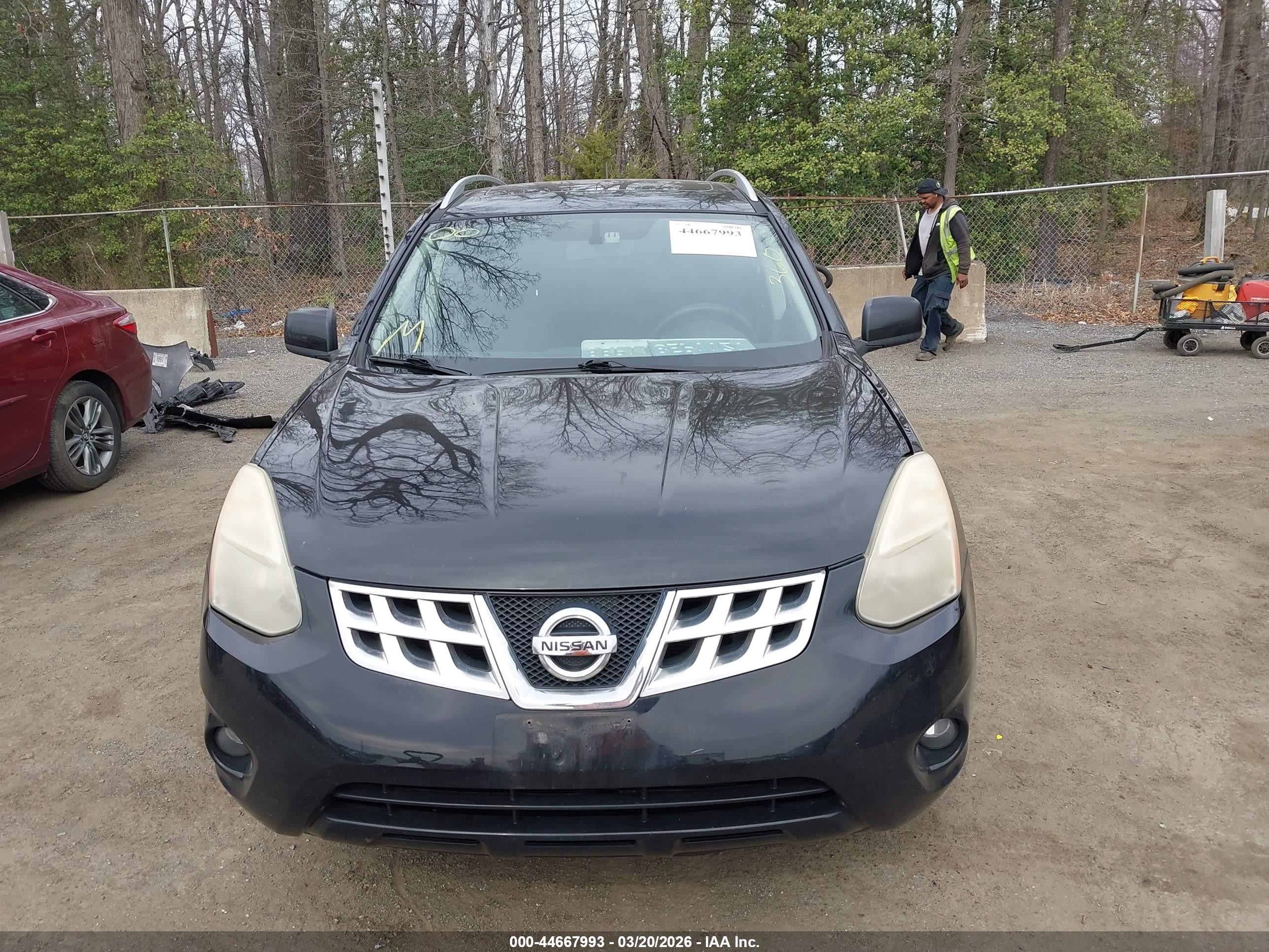 2011 Nissan Rogue Sv Black vin: JN8AS5MV5BW255930