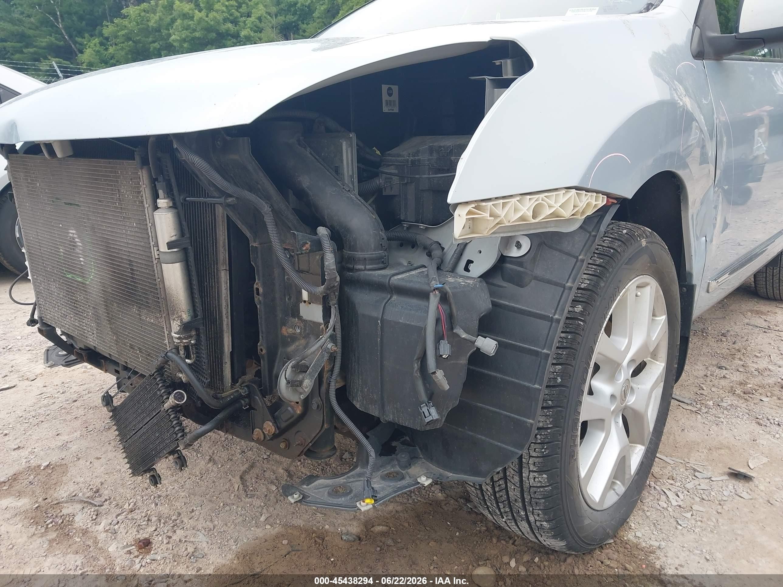 2011 Nissan Rogue Sv Silver vin: JN8AS5MV5BW266619