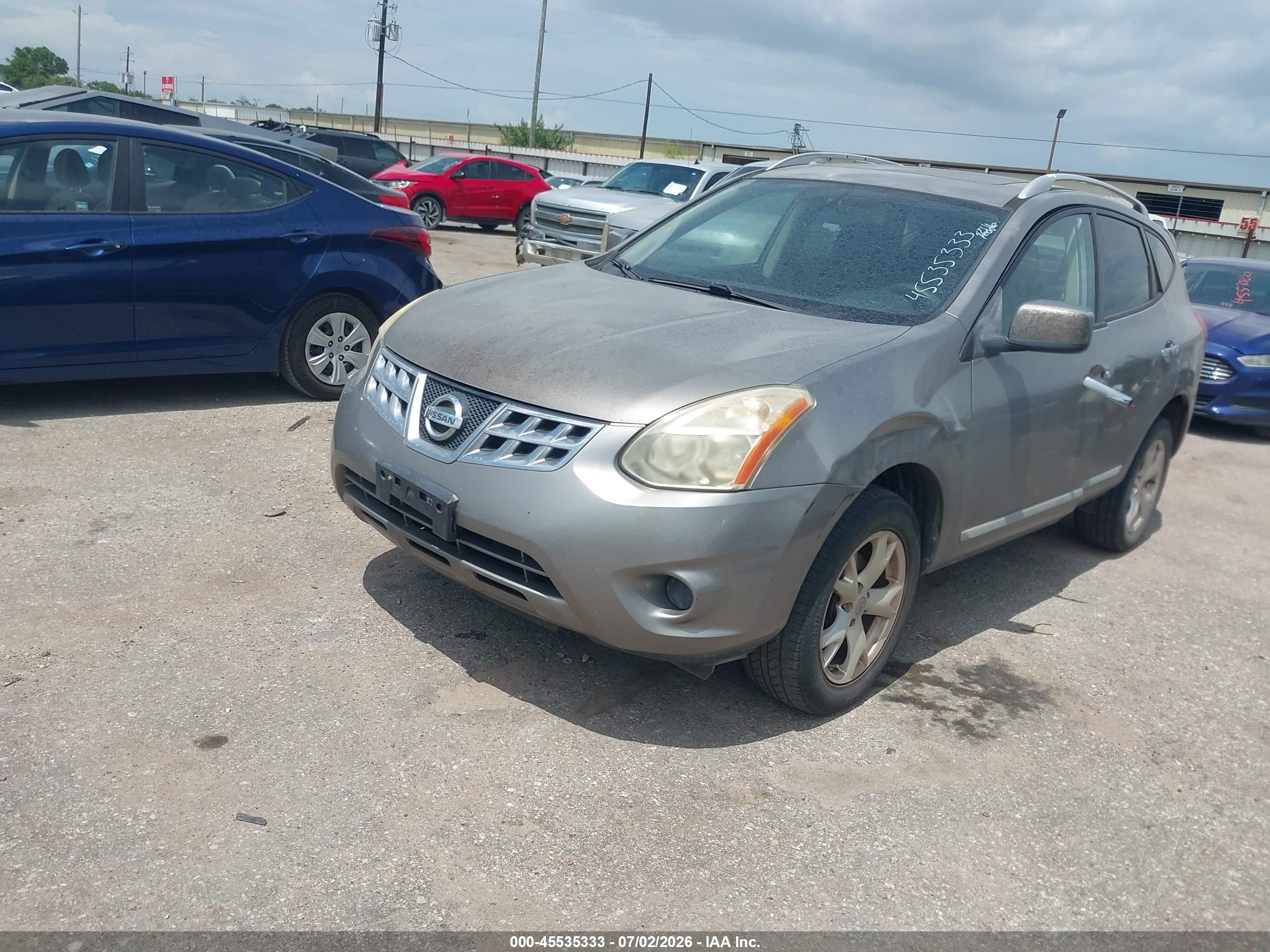 2011 Nissan Rogue Sv Gray vin: JN8AS5MV5BW273022