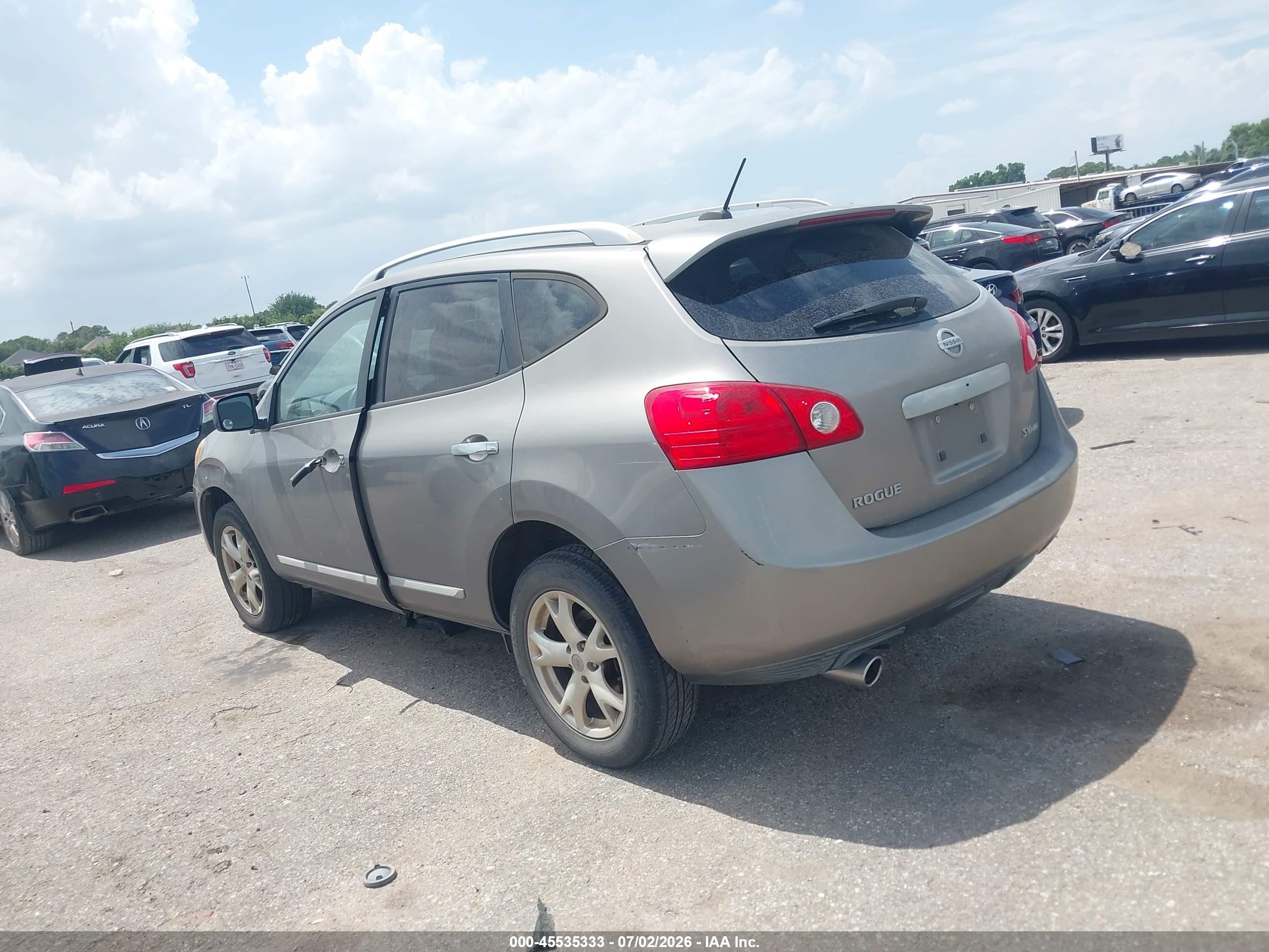 2011 Nissan Rogue Sv Gray vin: JN8AS5MV5BW273022