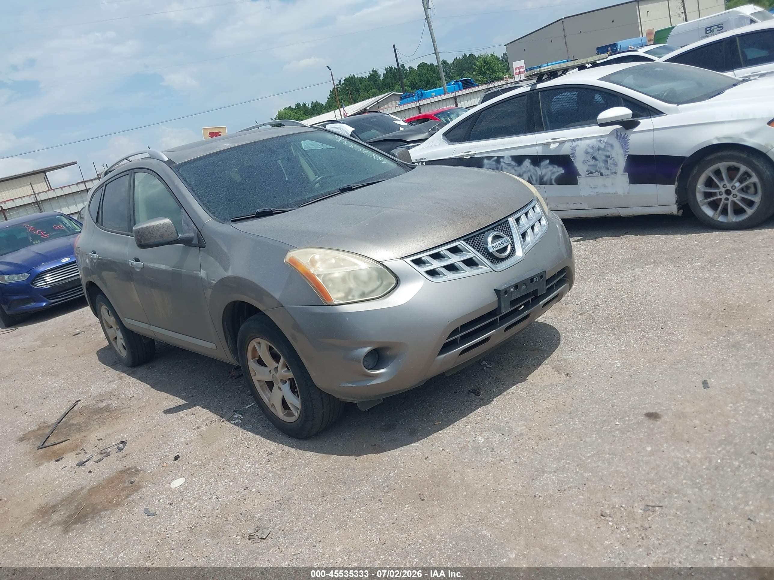 2011 Nissan Rogue Sv Gray vin: JN8AS5MV5BW273022