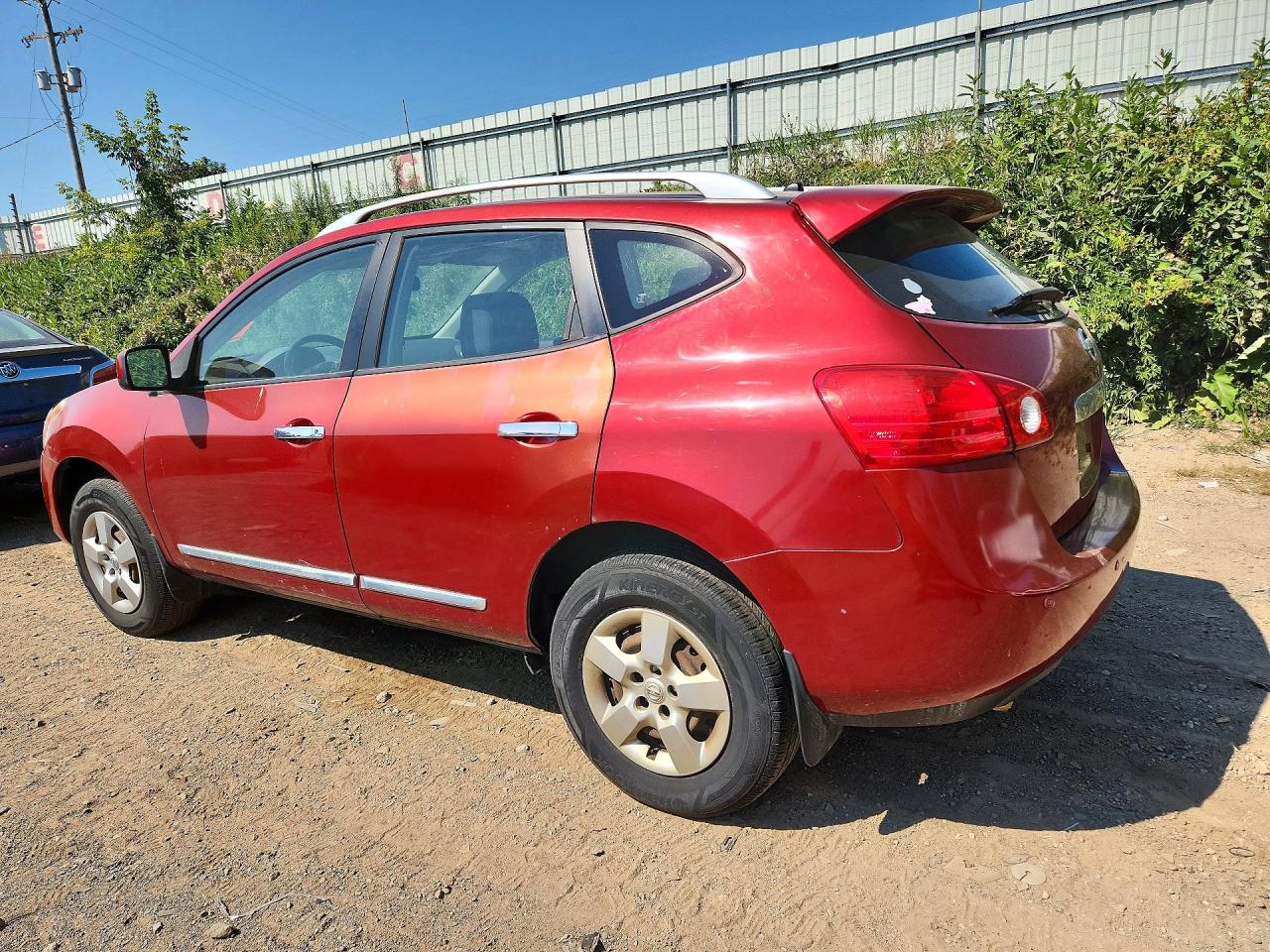 2011 Nissan Rogue S Красный vin: JN8AS5MV5BW273733