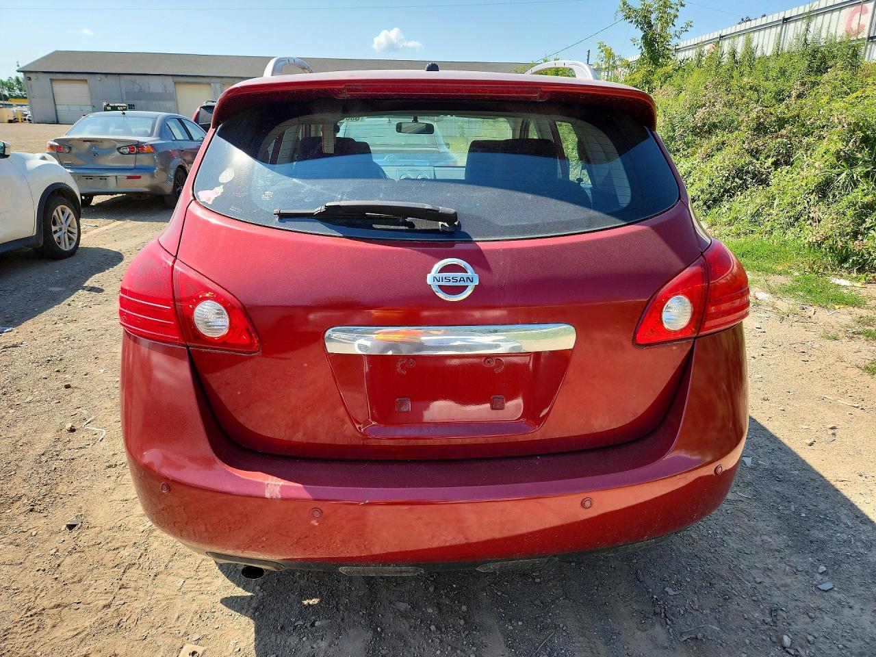 2011 Nissan Rogue S Красный vin: JN8AS5MV5BW273733