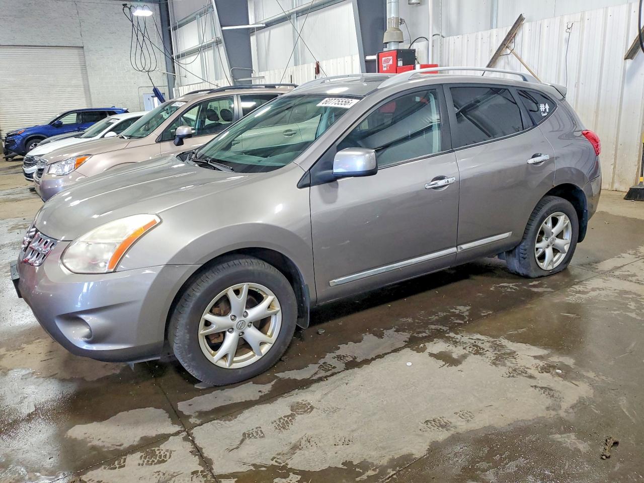 2011 Nissan Rogue S Gray vin: JN8AS5MV5BW275322