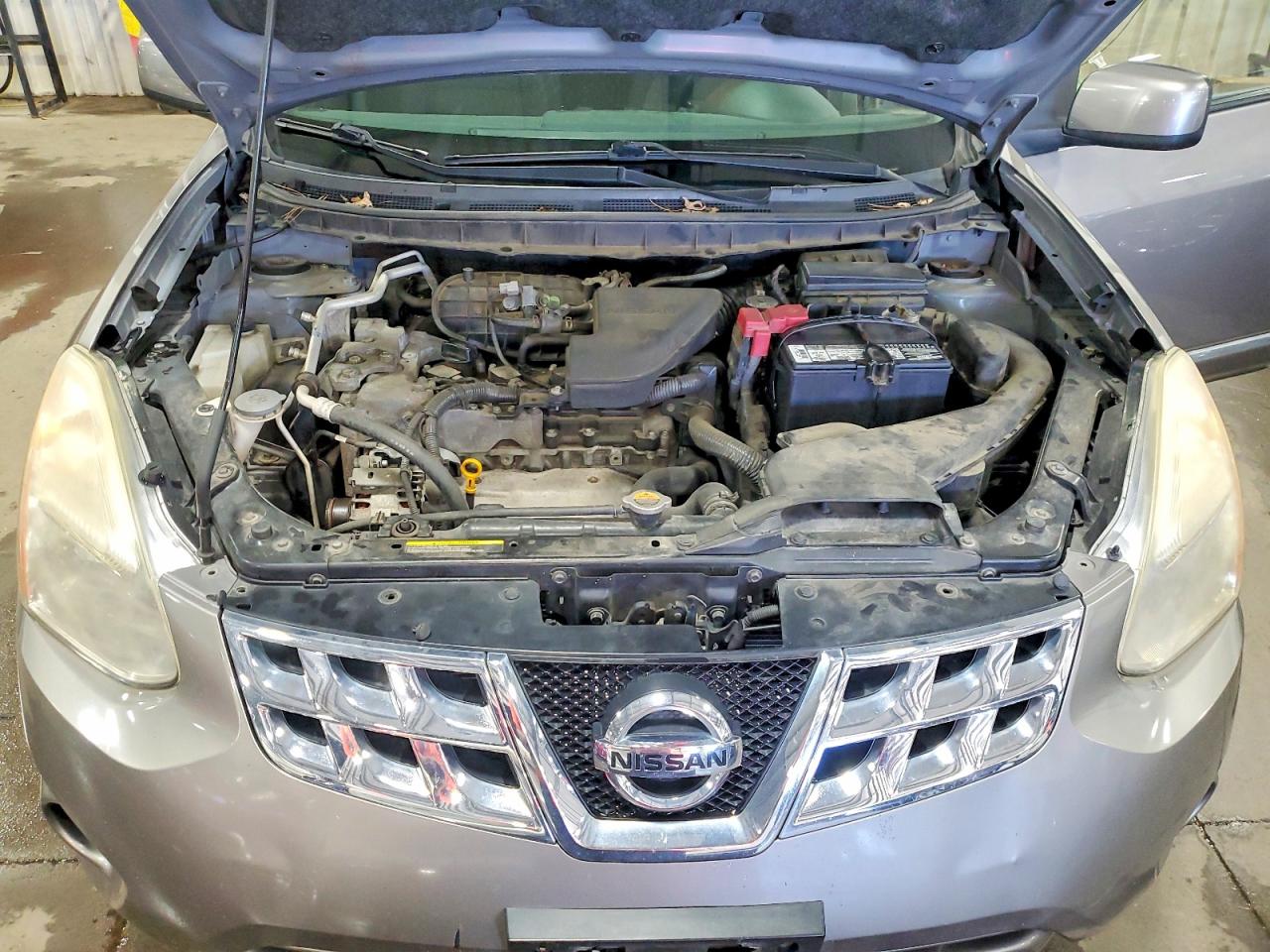 2011 Nissan Rogue S Серый vin: JN8AS5MV5BW275322