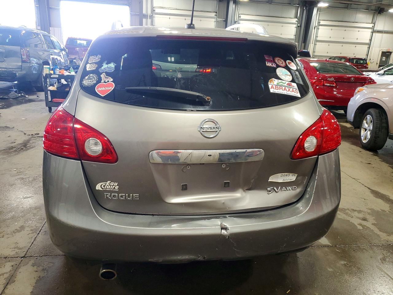 2011 Nissan Rogue S Серый vin: JN8AS5MV5BW275322