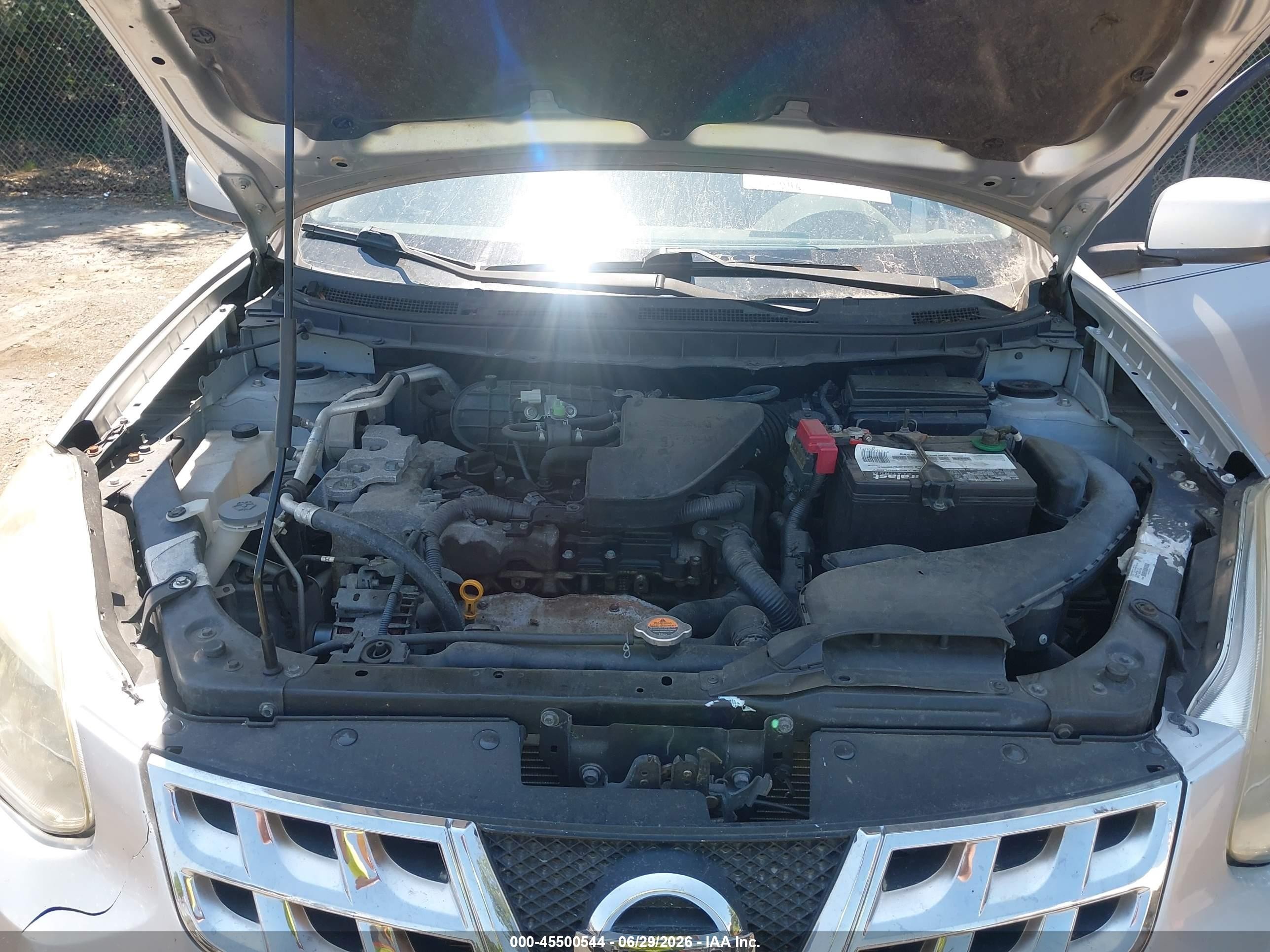 2011 Nissan Rogue Sv Silver vin: JN8AS5MV5BW281122