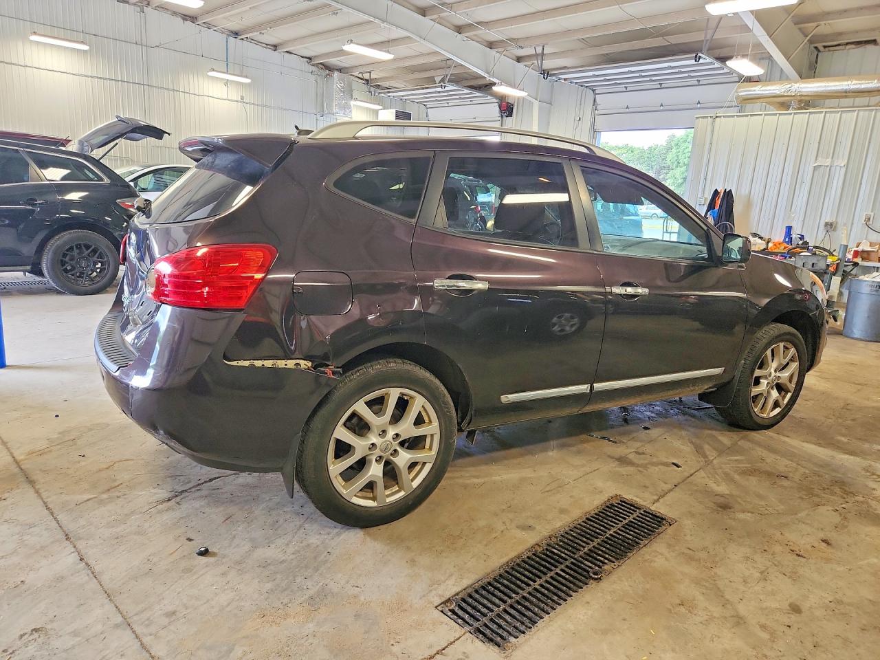 2011 Nissan Rogue S Purple vin: JN8AS5MV5BW293528