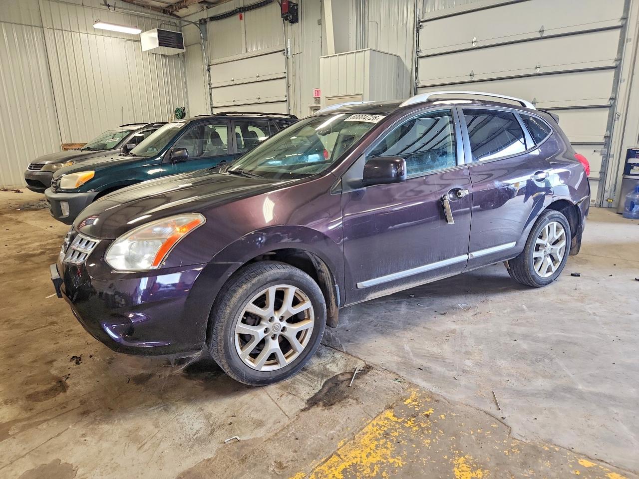 2011 Nissan Rogue S Purple vin: JN8AS5MV5BW293528