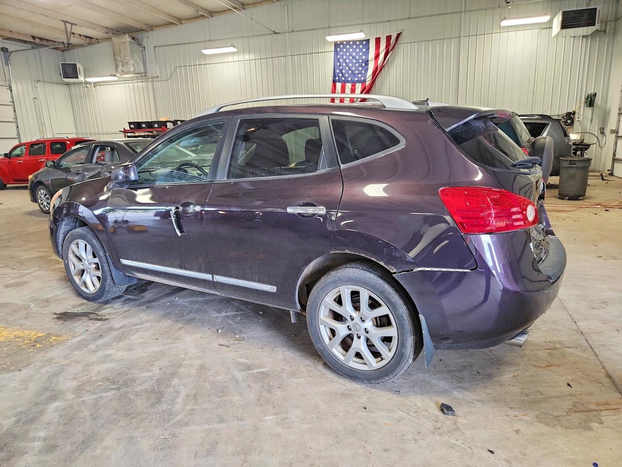 2011 Nissan Rogue S Purple vin: JN8AS5MV5BW293528