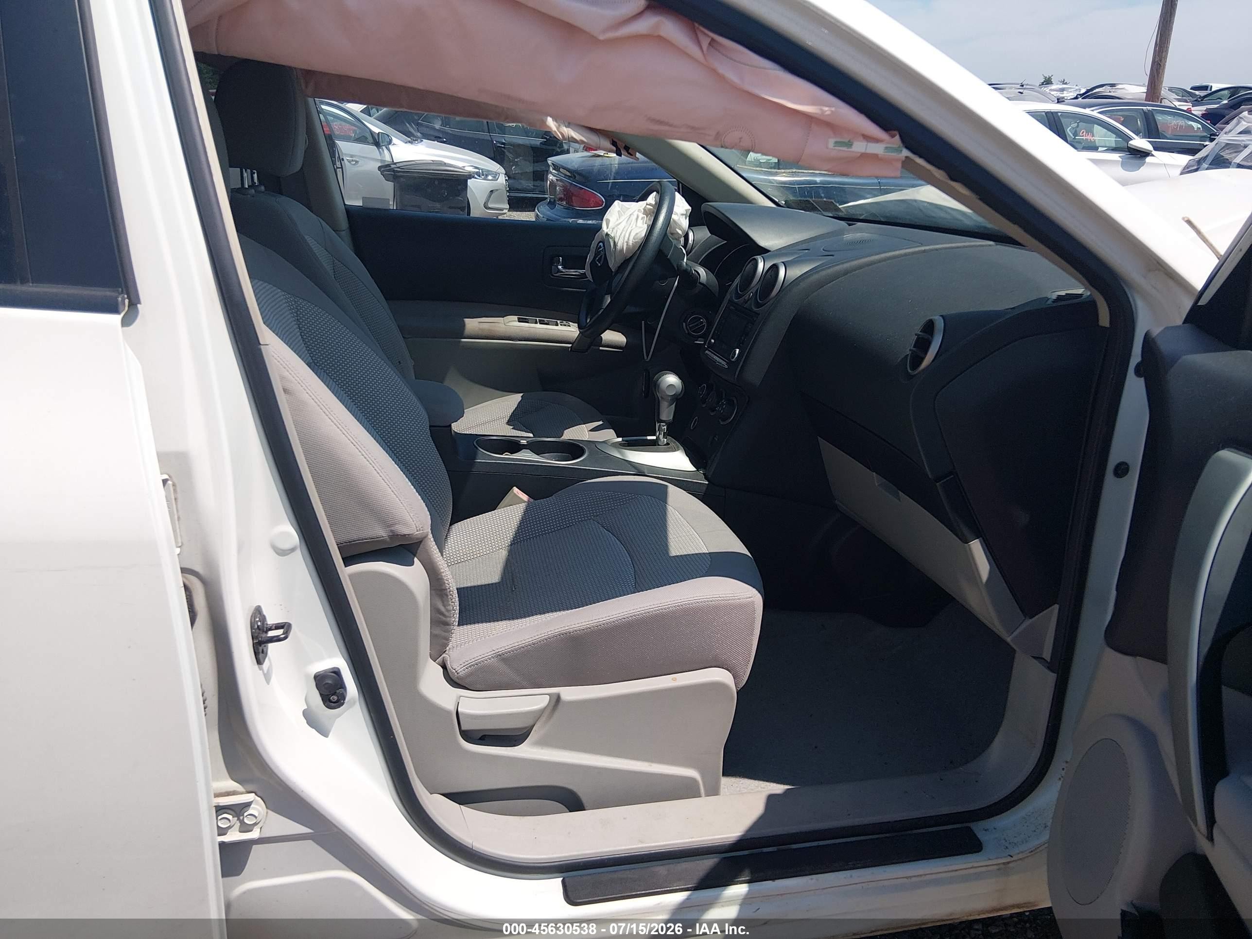 2011 Nissan Rogue Sv White vin: JN8AS5MV5BW297451