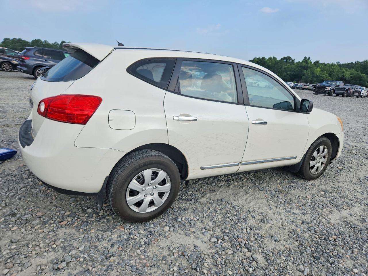 2011 Nissan Rogue S/sv/krom White vin: JN8AS5MV5BW300820