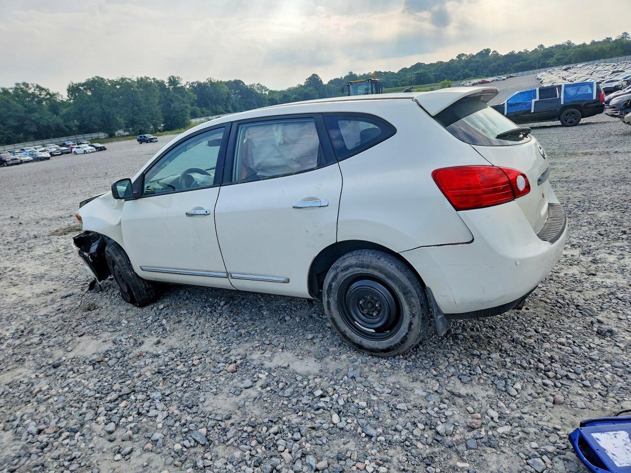 2011 Nissan Rogue S/sv/krom White vin: JN8AS5MV5BW300820