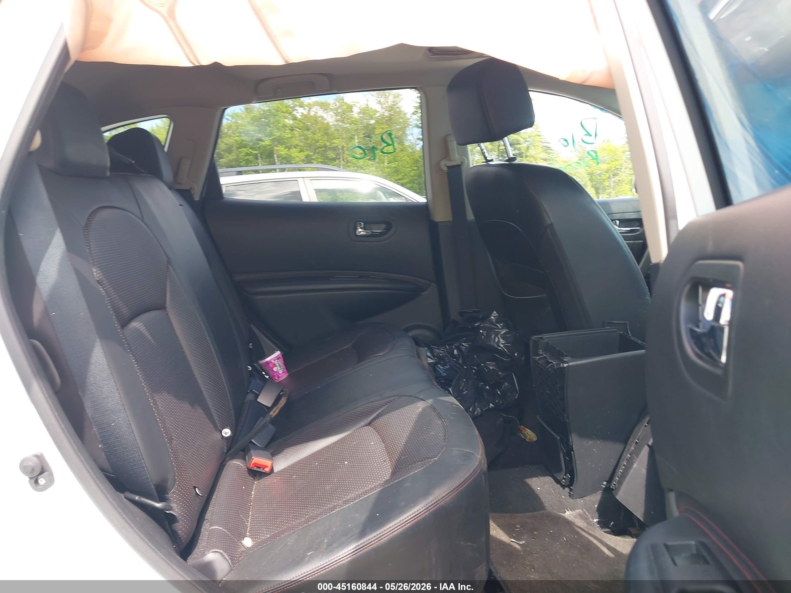 2011 Nissan Rogue Sv White vin: JN8AS5MV5BW303362