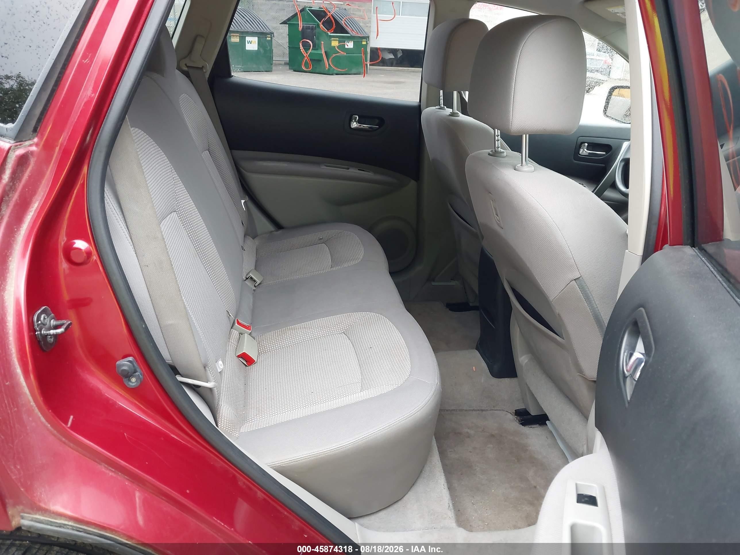 2011 Nissan Rogue Sv Maroon vin: JN8AS5MV5BW306214