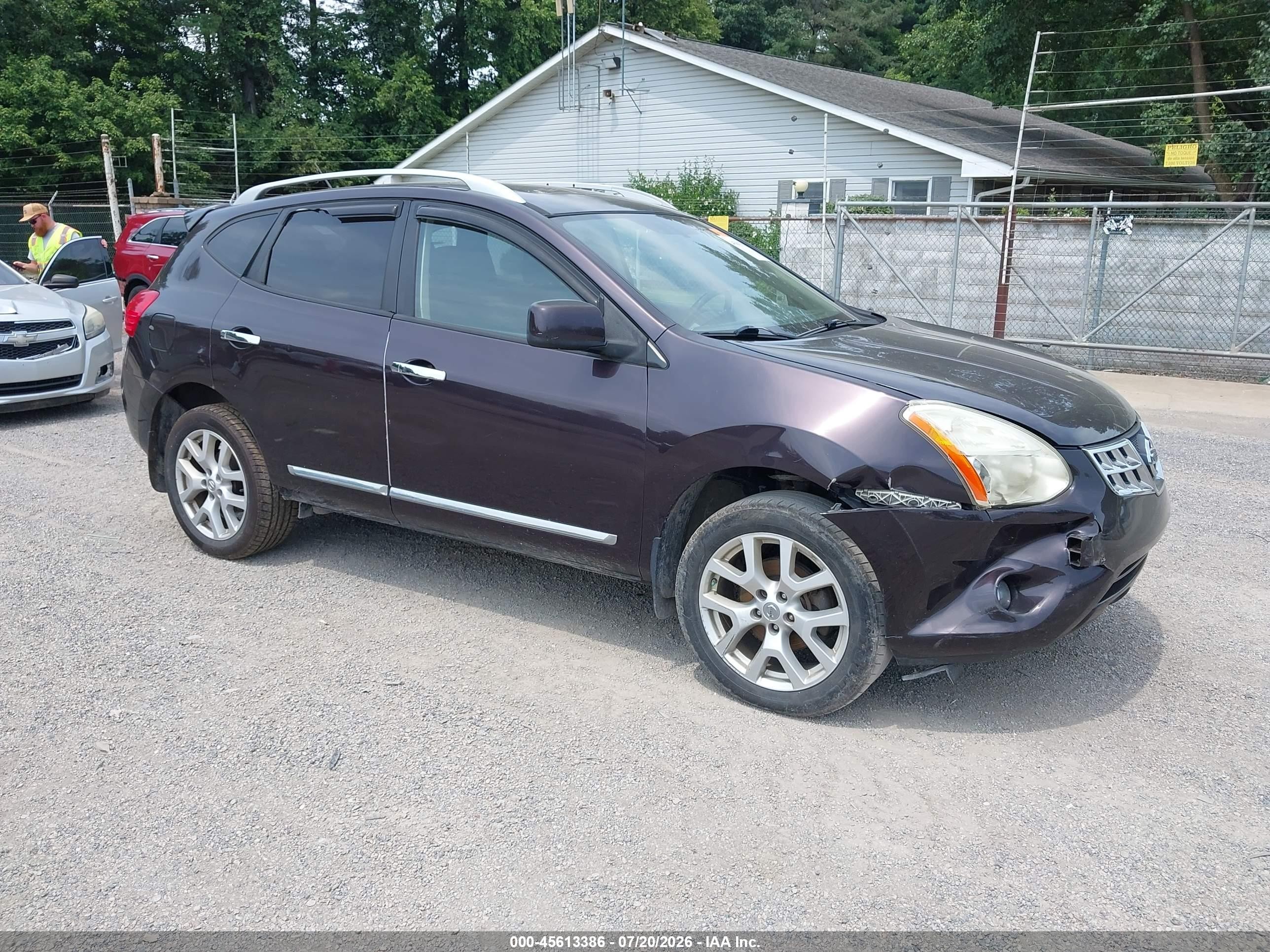 2011 Nissan Rogue Sv Black vin: JN8AS5MV5BW310392