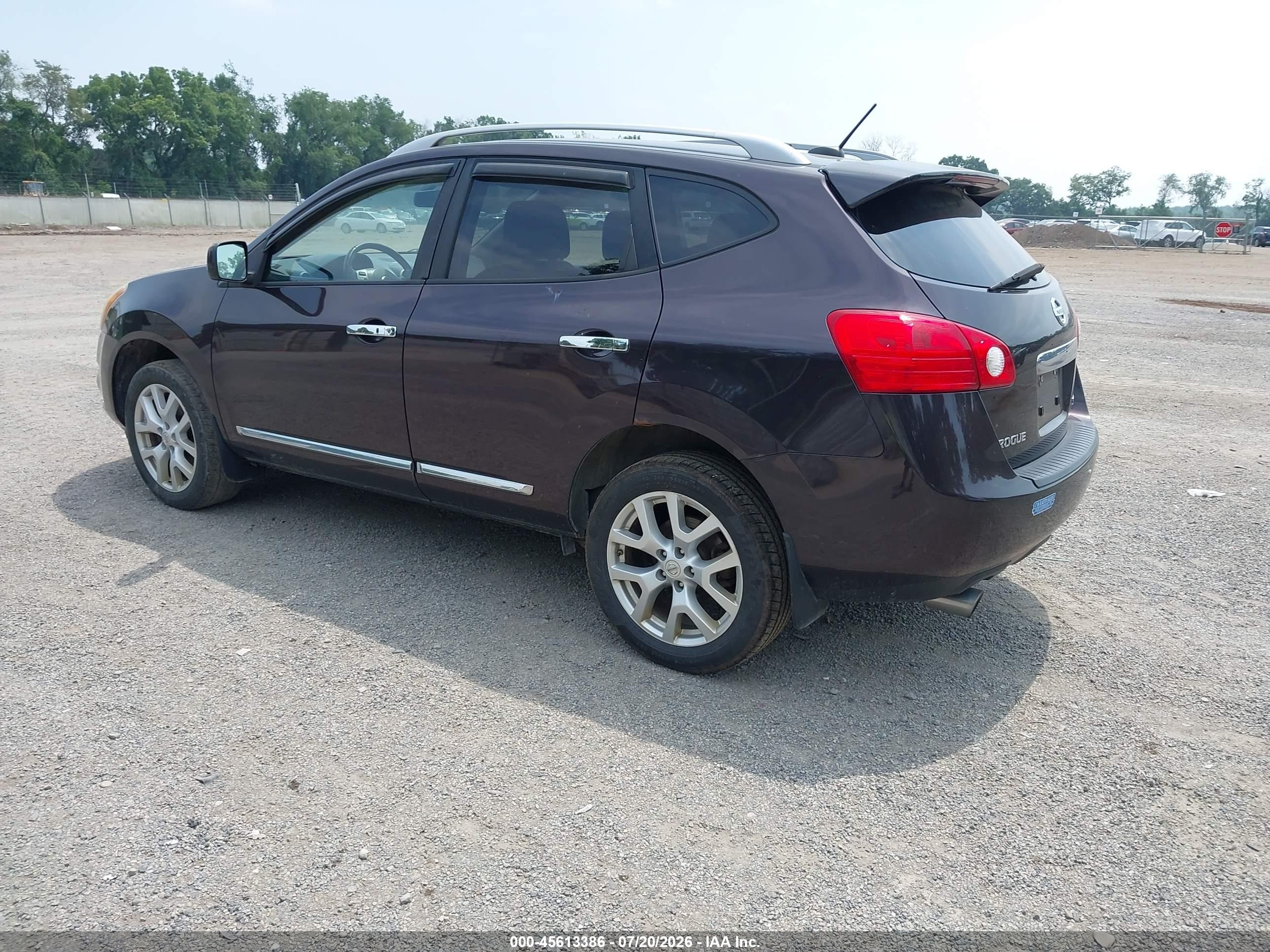 2011 Nissan Rogue Sv Черный vin: JN8AS5MV5BW310392
