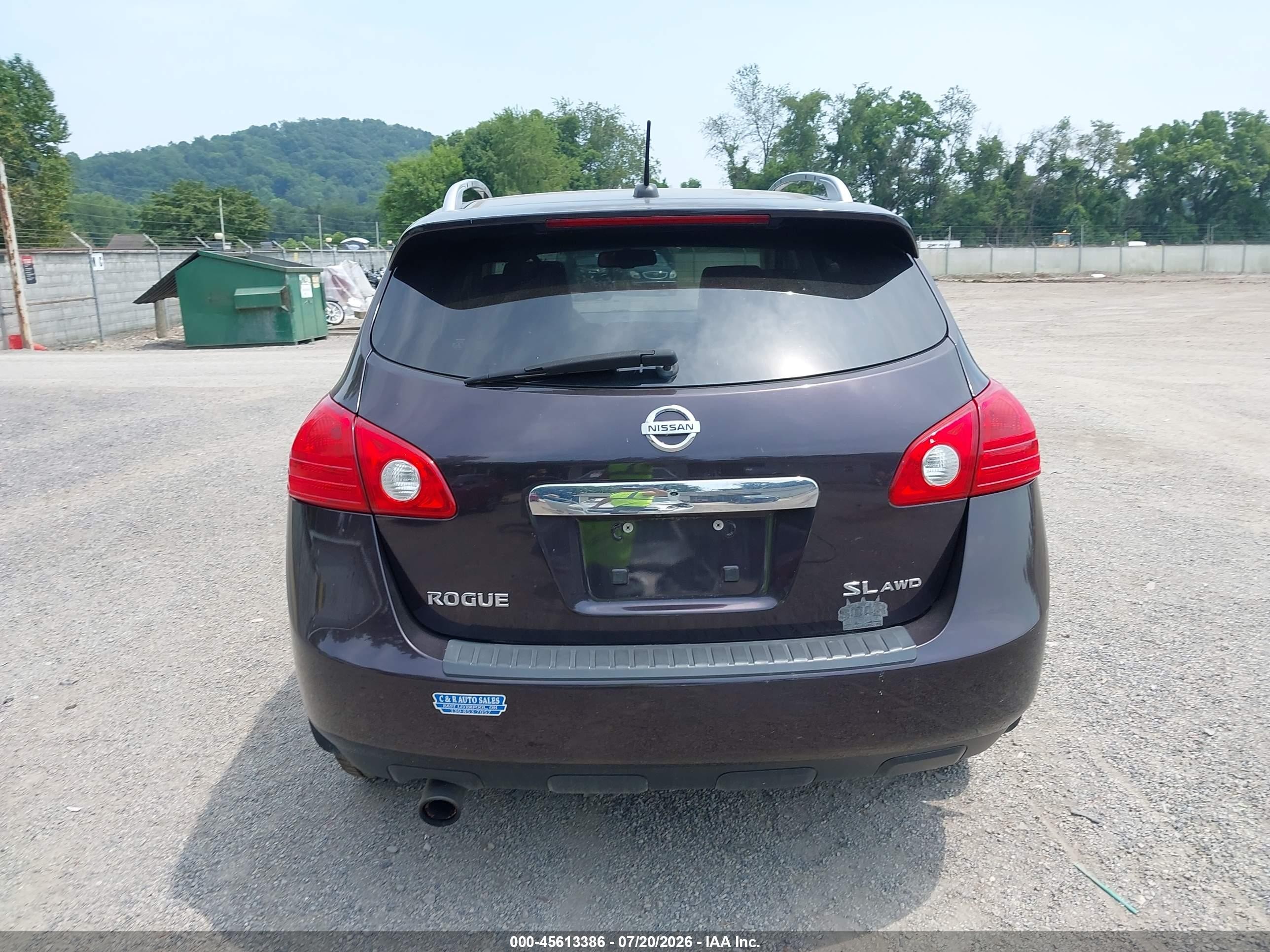 2011 Nissan Rogue Sv Черный vin: JN8AS5MV5BW310392