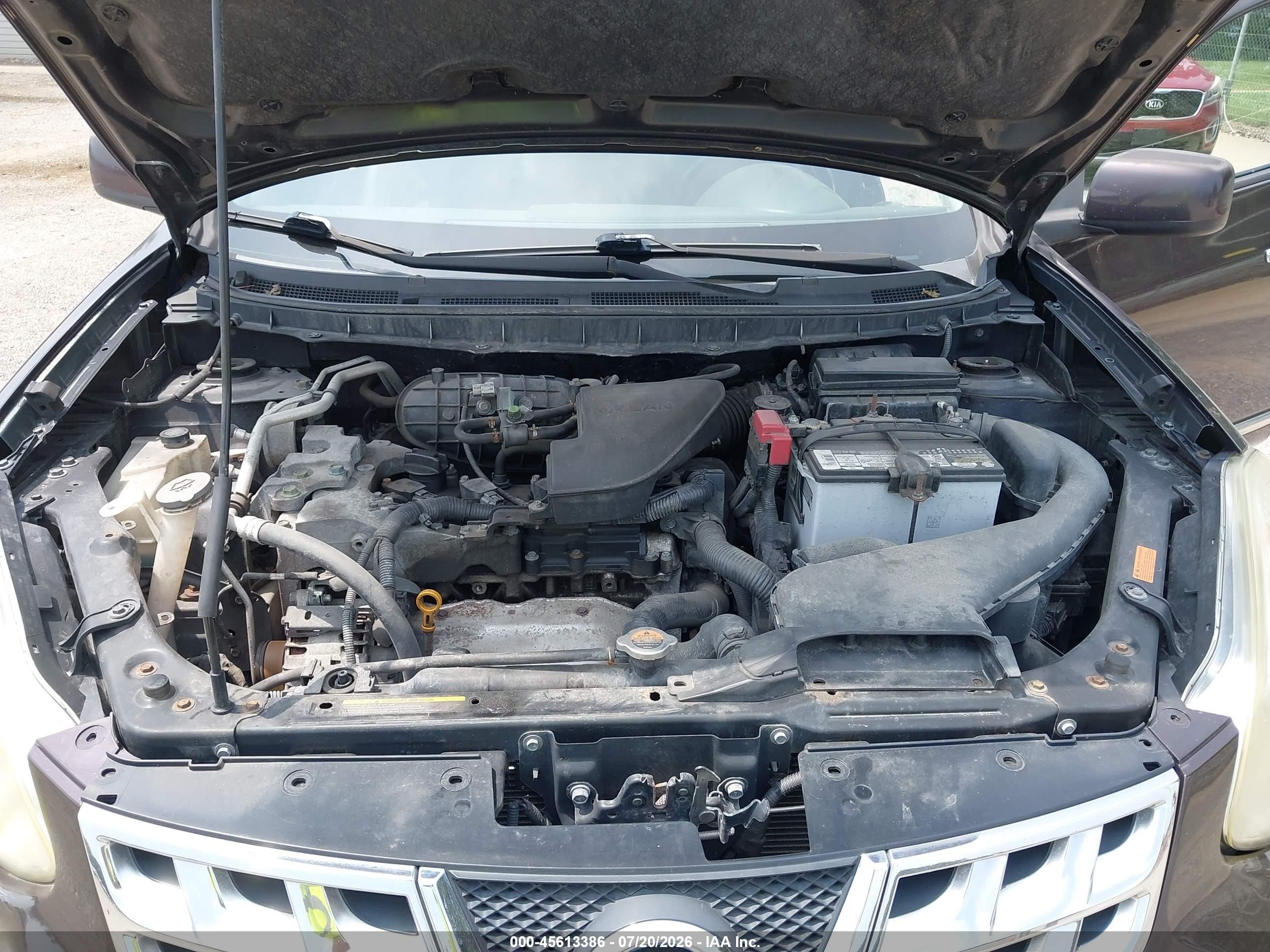 2011 Nissan Rogue Sv Черный vin: JN8AS5MV5BW310392