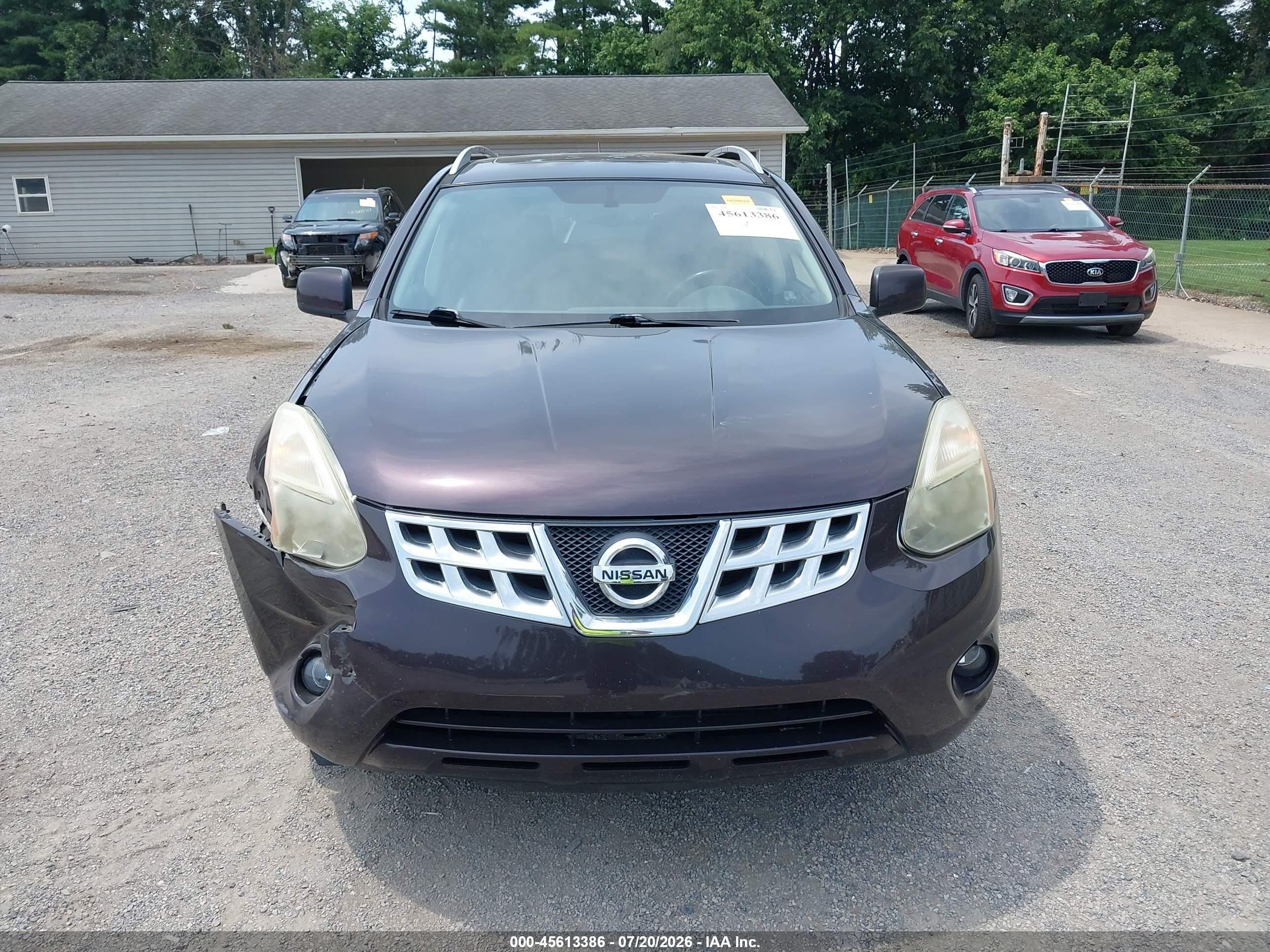 2011 Nissan Rogue Sv Черный vin: JN8AS5MV5BW310392