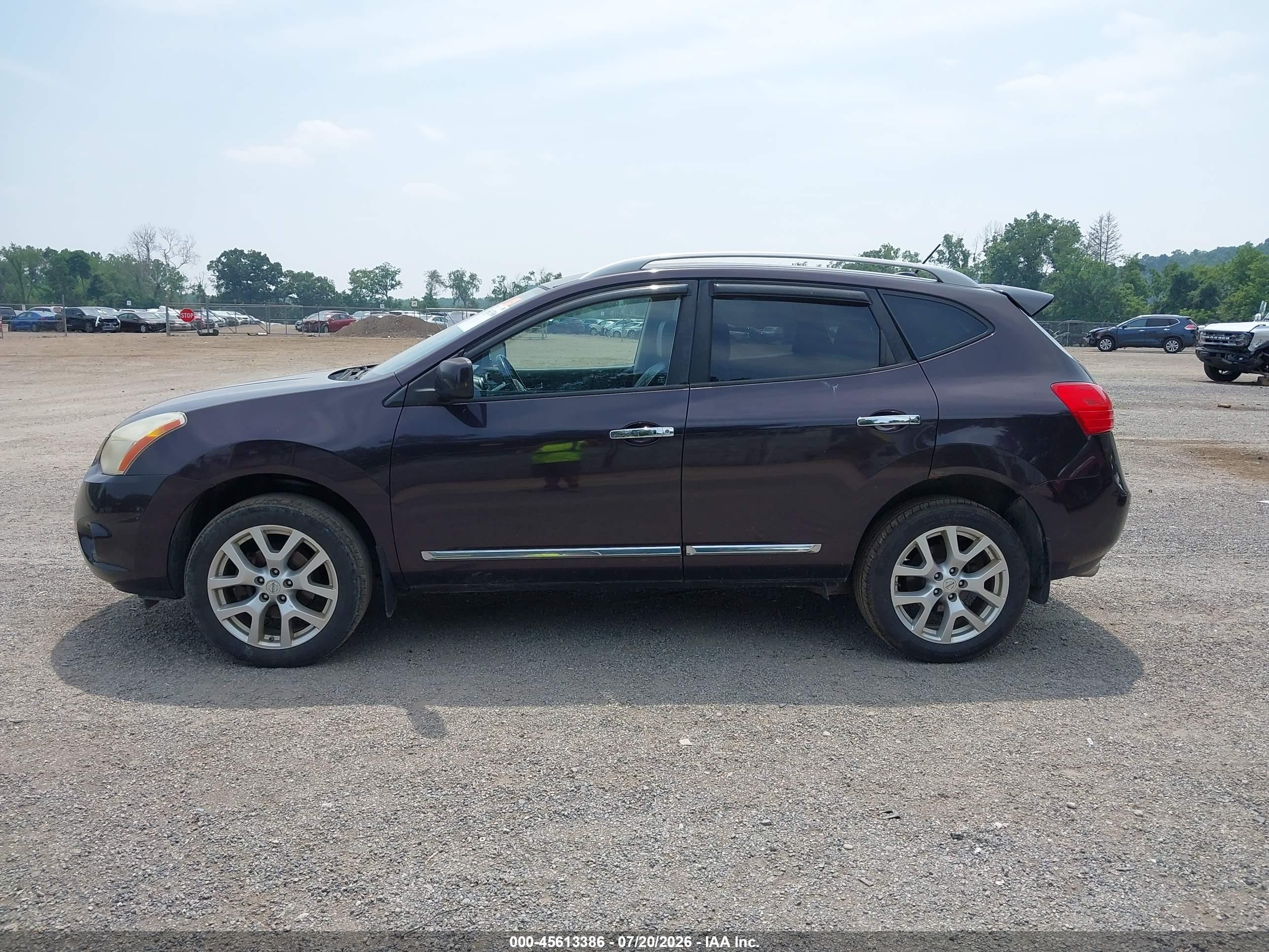 2011 Nissan Rogue Sv Черный vin: JN8AS5MV5BW310392