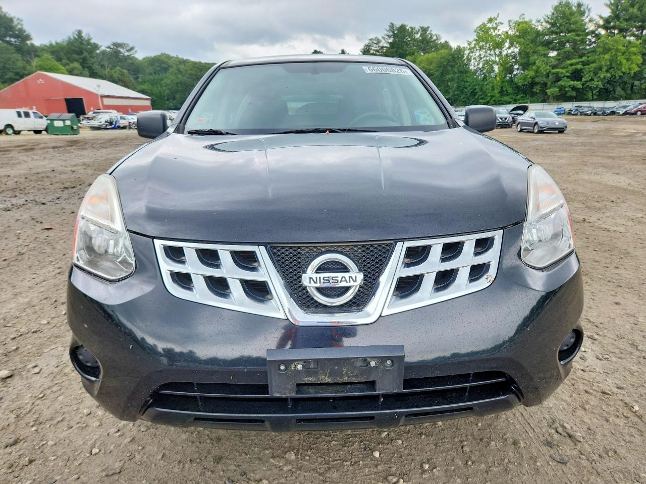 2011 Nissan Rogue S Black vin: JN8AS5MV5BW665286