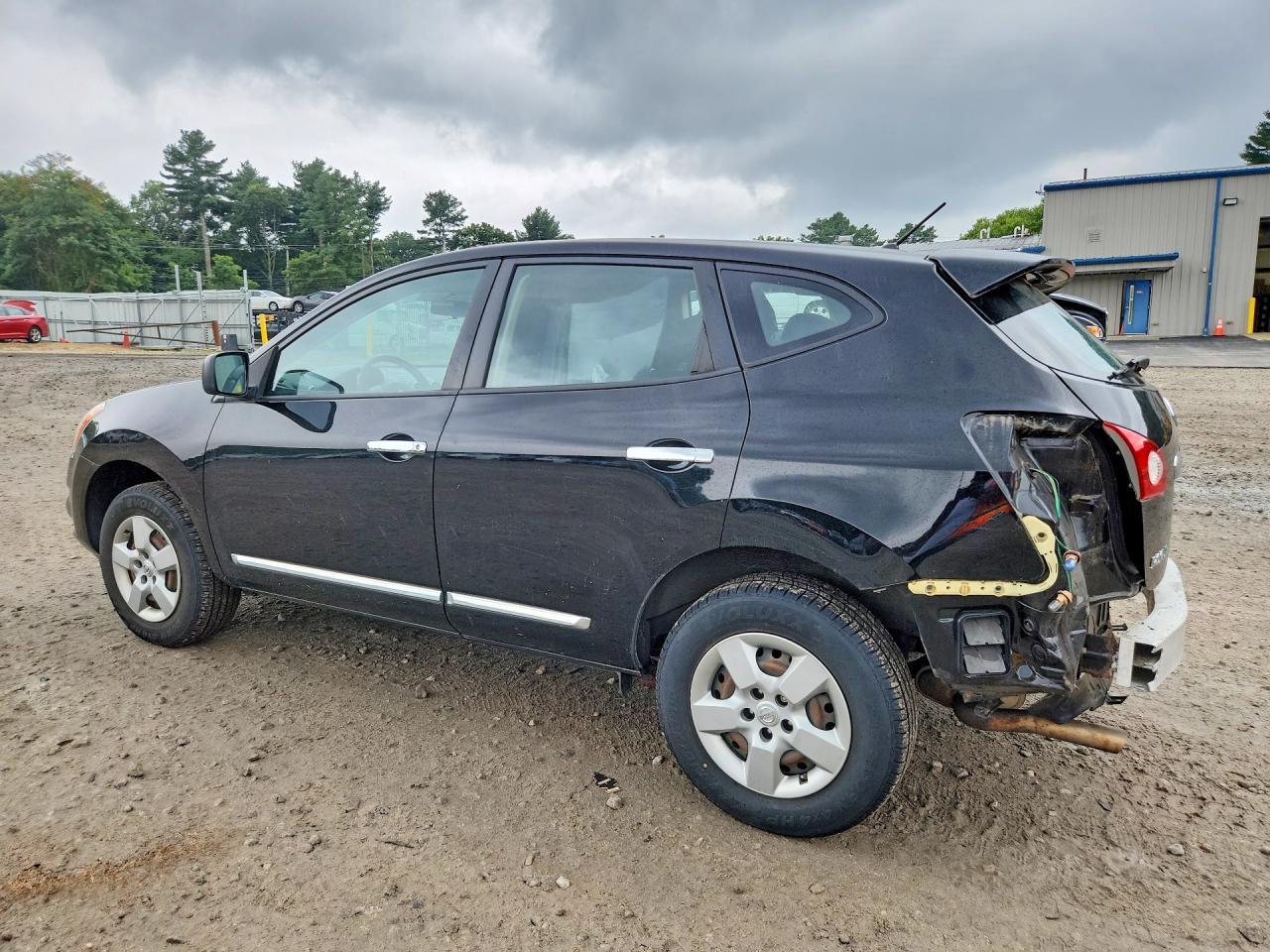 2011 Nissan Rogue S Black vin: JN8AS5MV5BW665286