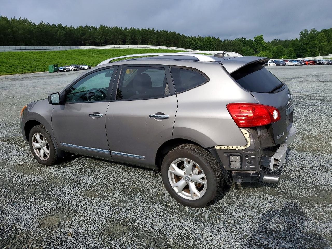 2011 Nissan Rogue S Gray vin: JN8AS5MV5BW667068