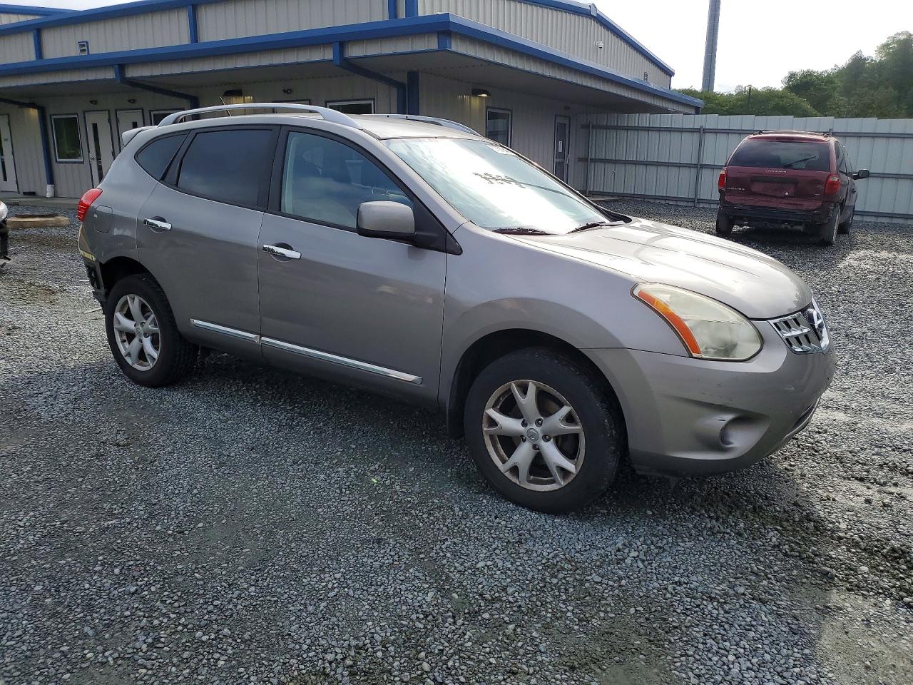 2011 Nissan Rogue S Gray vin: JN8AS5MV5BW667068