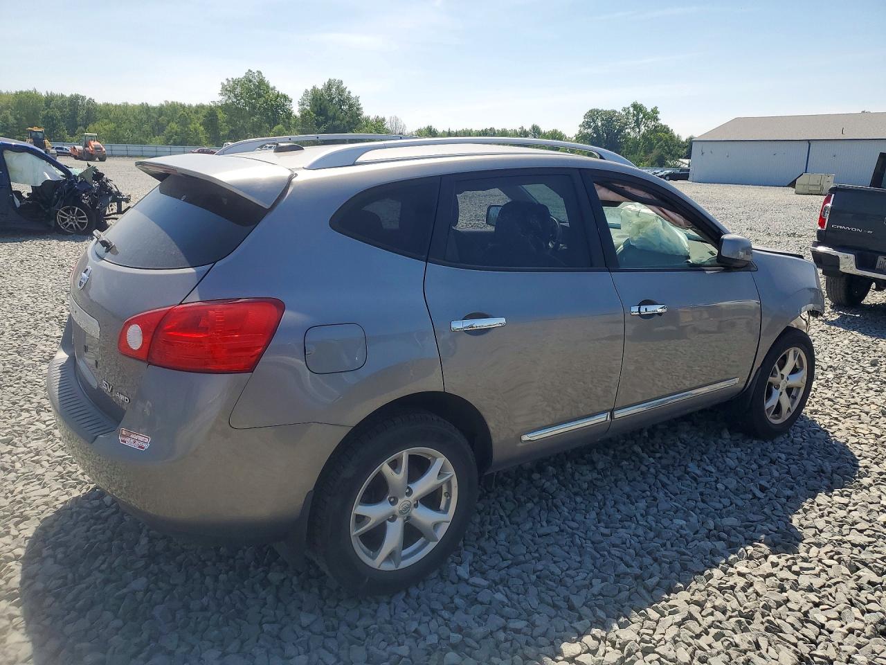 2011 Nissan Rogue S Gray vin: JN8AS5MV5BW669290