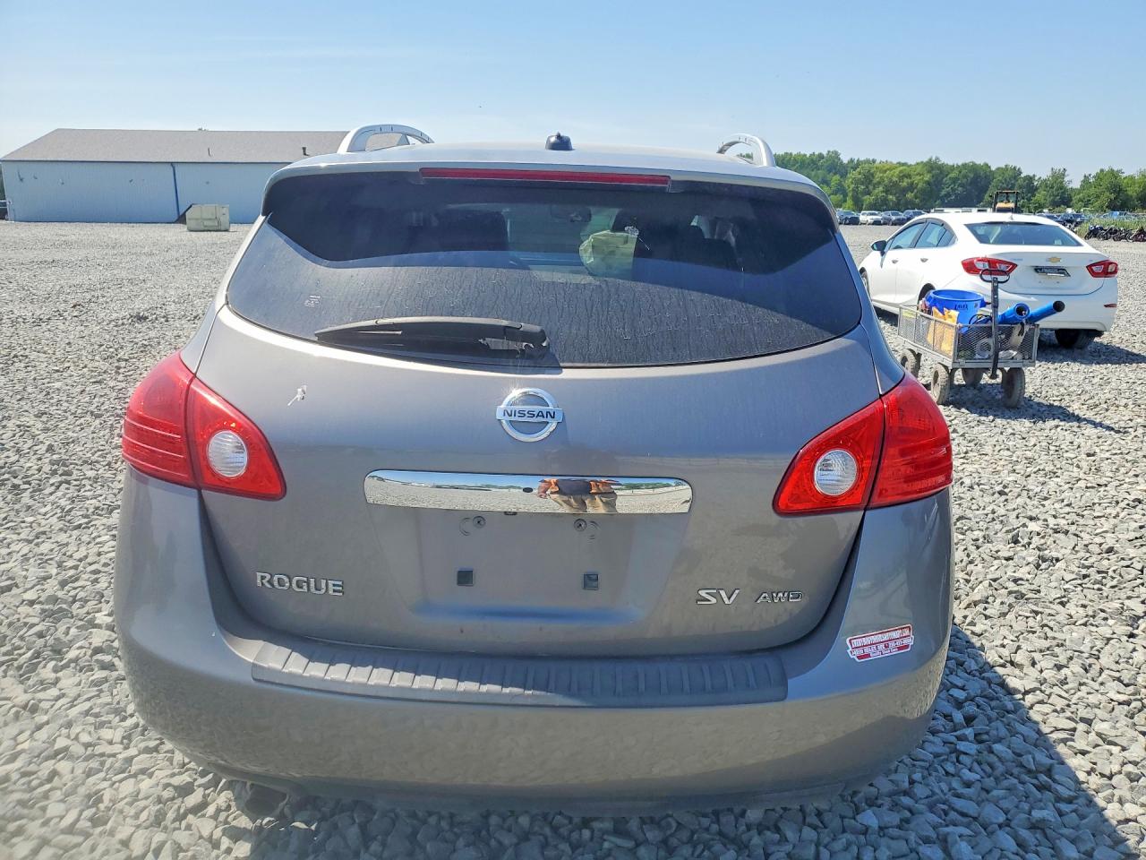 2011 Nissan Rogue S Gray vin: JN8AS5MV5BW669290