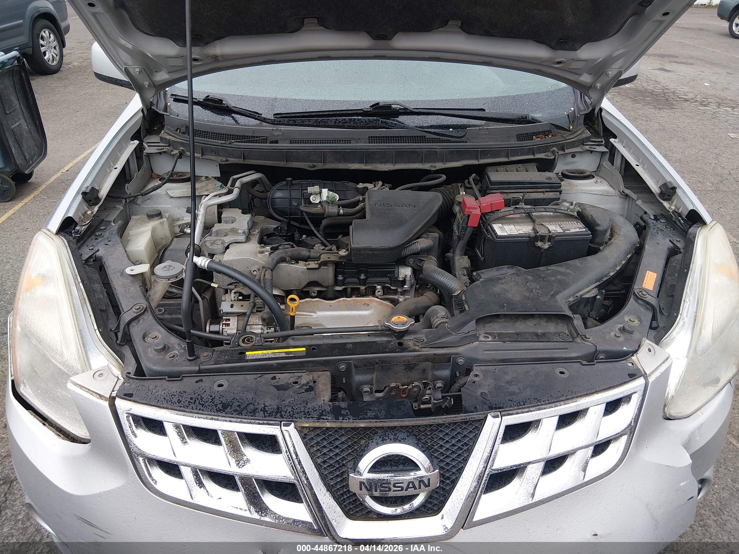 2011 Nissan Rogue Sv Silver vin: JN8AS5MV5BW669533