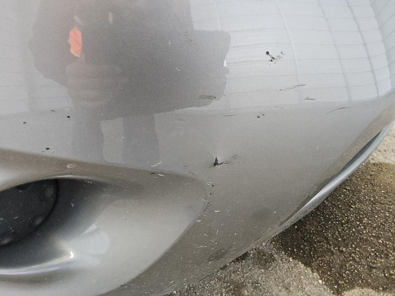 2011 Nissan Rogue S Gray vin: JN8AS5MV5BW670584 Damage: Front Bumper/Cover, Dent(S) W/ Paint Dmg, 1 To 2 Inches