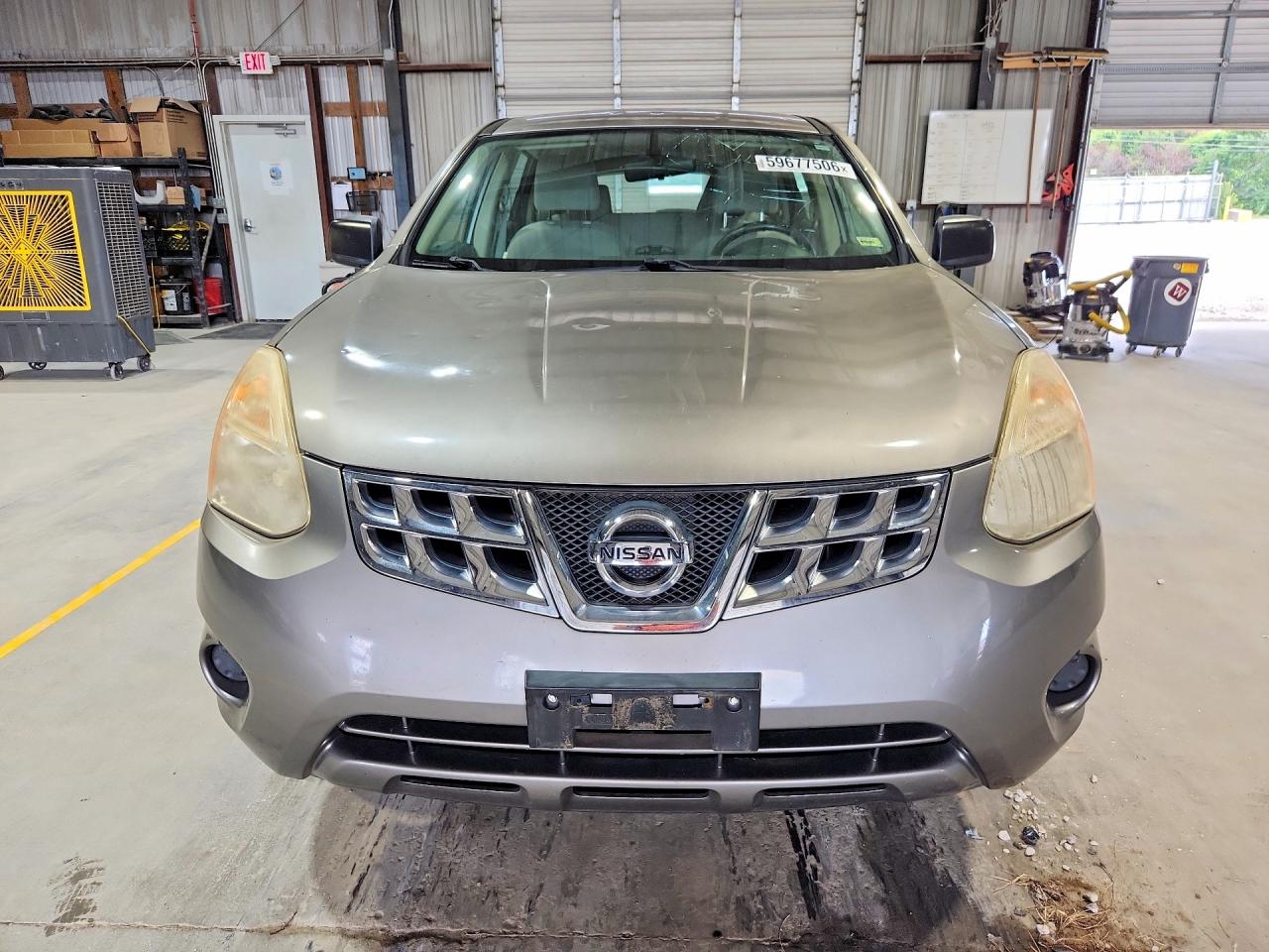 2011 Nissan Rogue S Серый vin: JN8AS5MV5BW679060