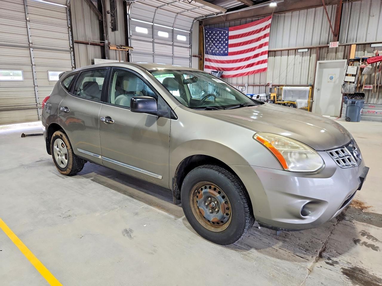 2011 Nissan Rogue S Серый vin: JN8AS5MV5BW679060