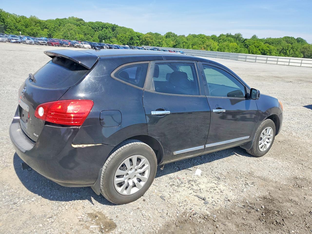 2011 Nissan Rogue S Черный vin: JN8AS5MV5BW680063
