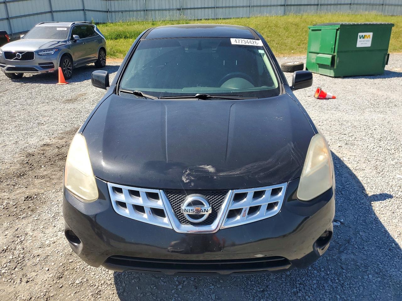 2011 Nissan Rogue S Черный vin: JN8AS5MV5BW680063