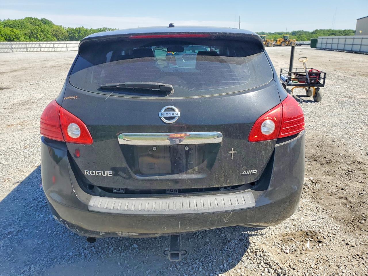 2011 Nissan Rogue S Черный vin: JN8AS5MV5BW680063